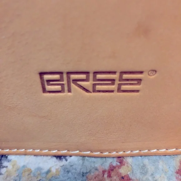 NWOT Rare BREE satchel in natural leather with lock and key - Picture 2 of 10